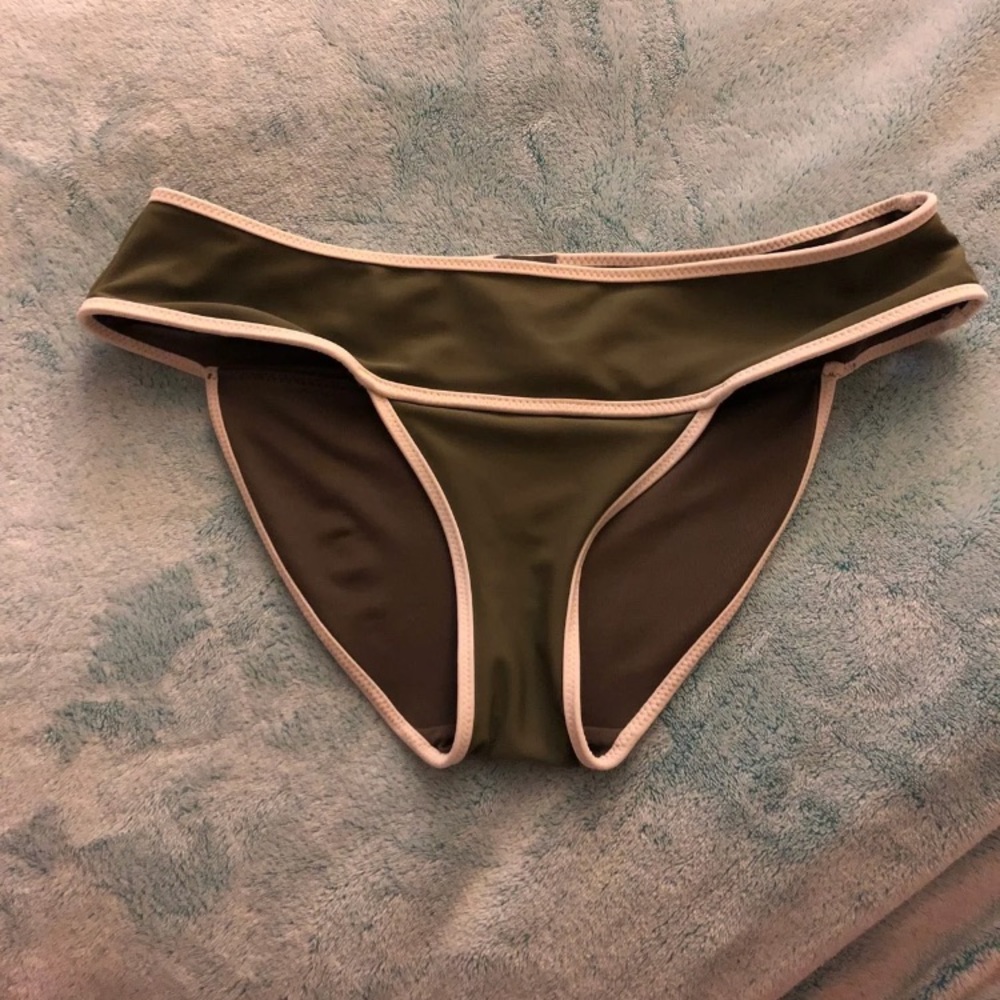Aerie green bikini bottom